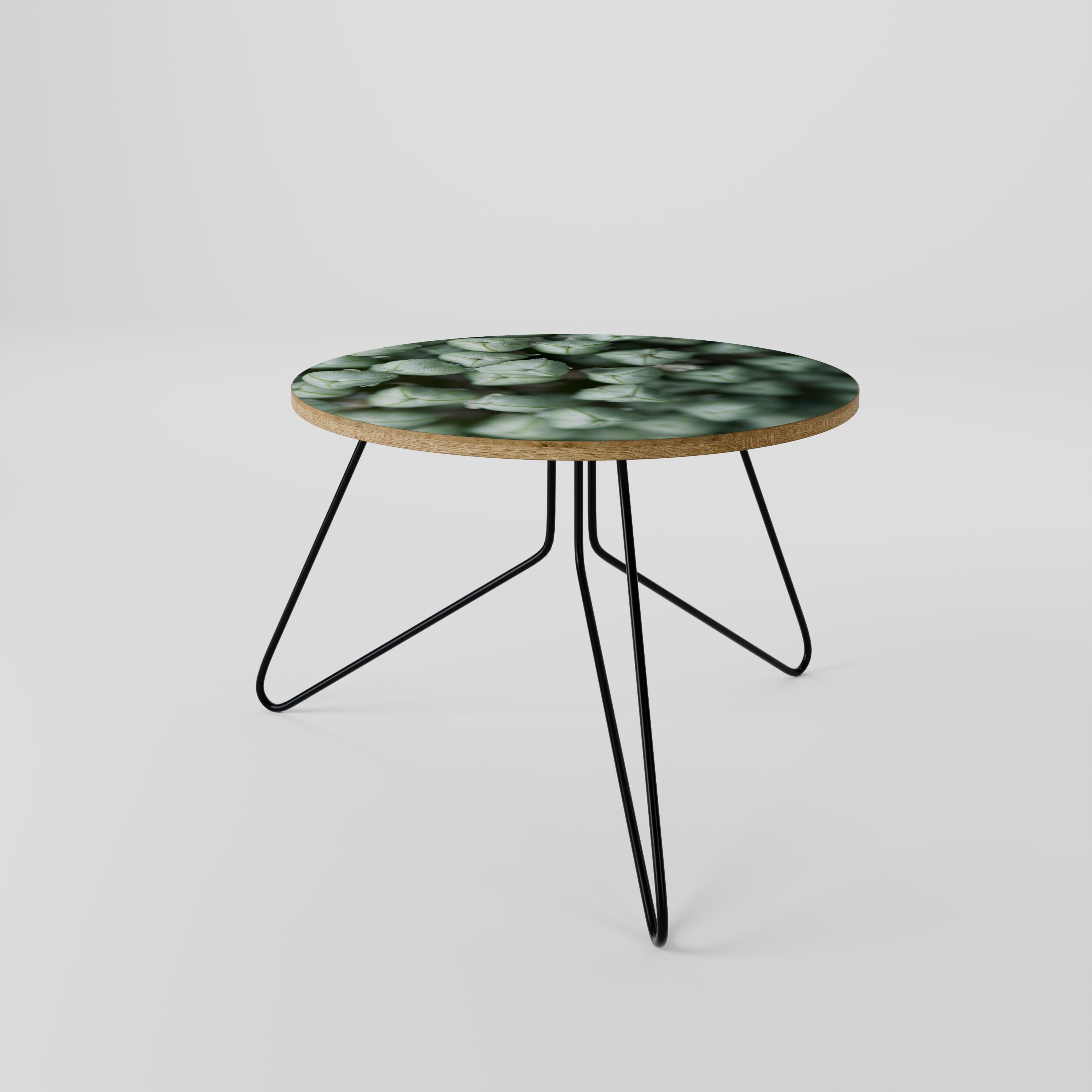 TEXTURED GREEN TIDBITS Τραπεζάκι σαλονιού