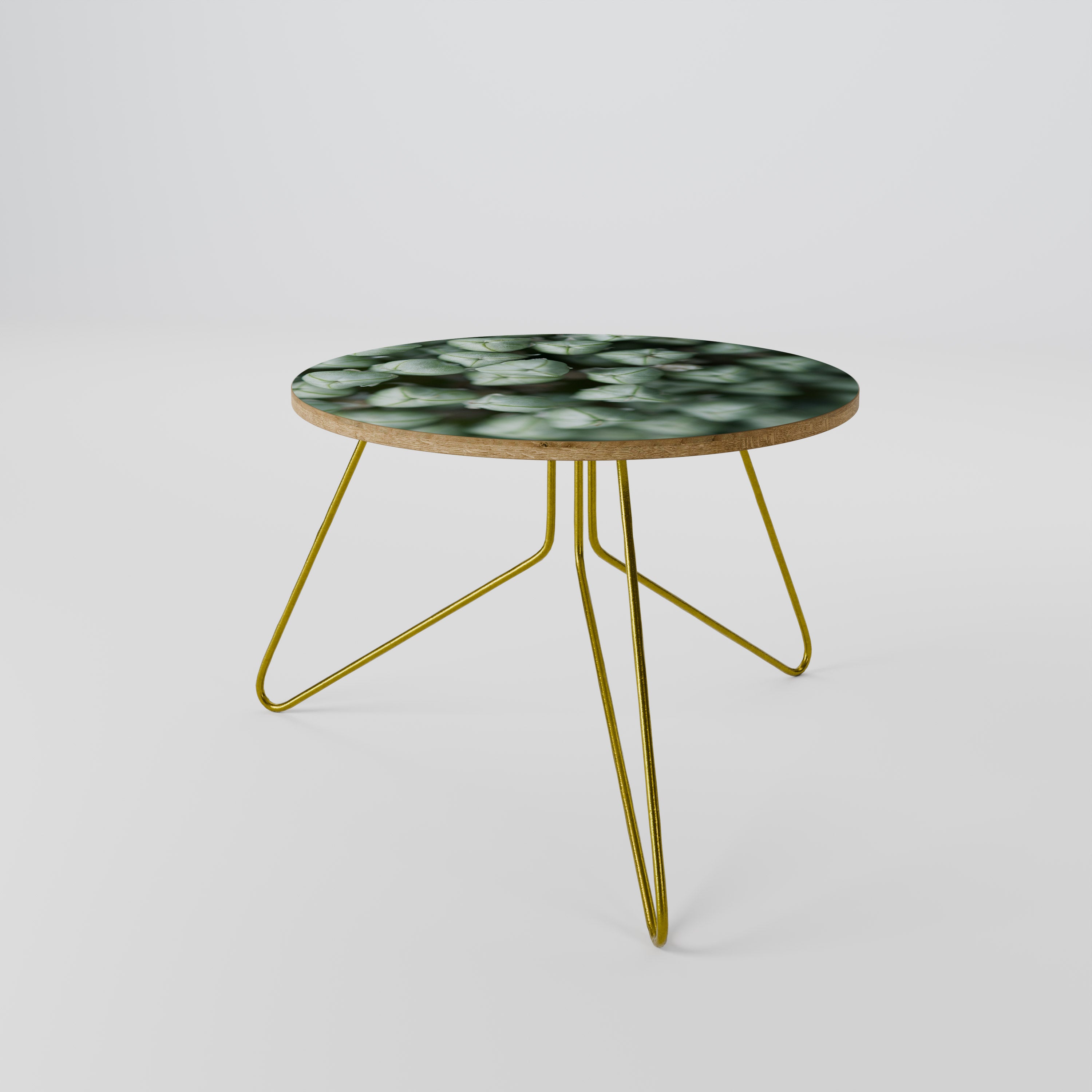 TEXTURED GREEN TIDBITS Τραπεζάκι σαλονιού