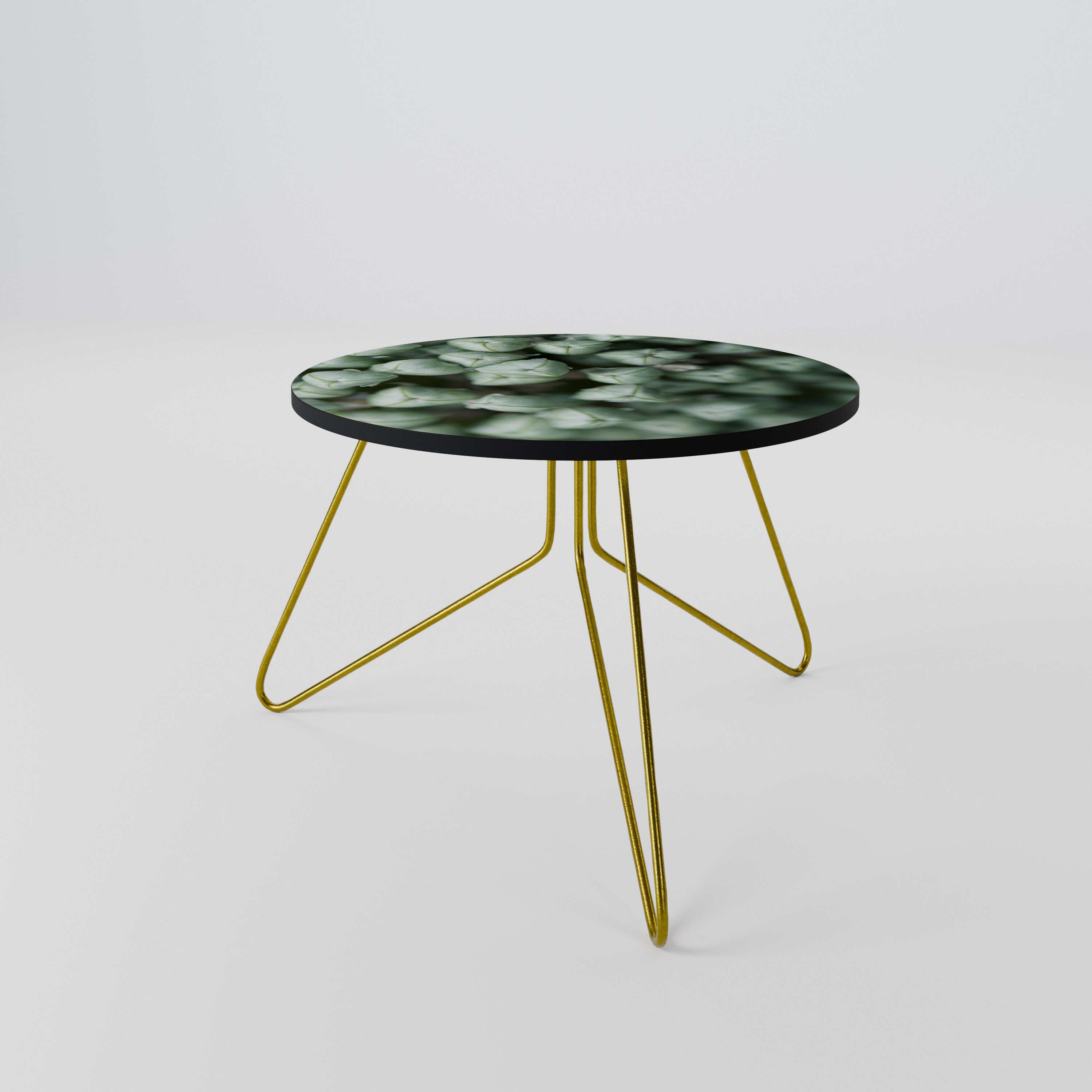TEXTURED GREEN TIDBITS Τραπεζάκι σαλονιού