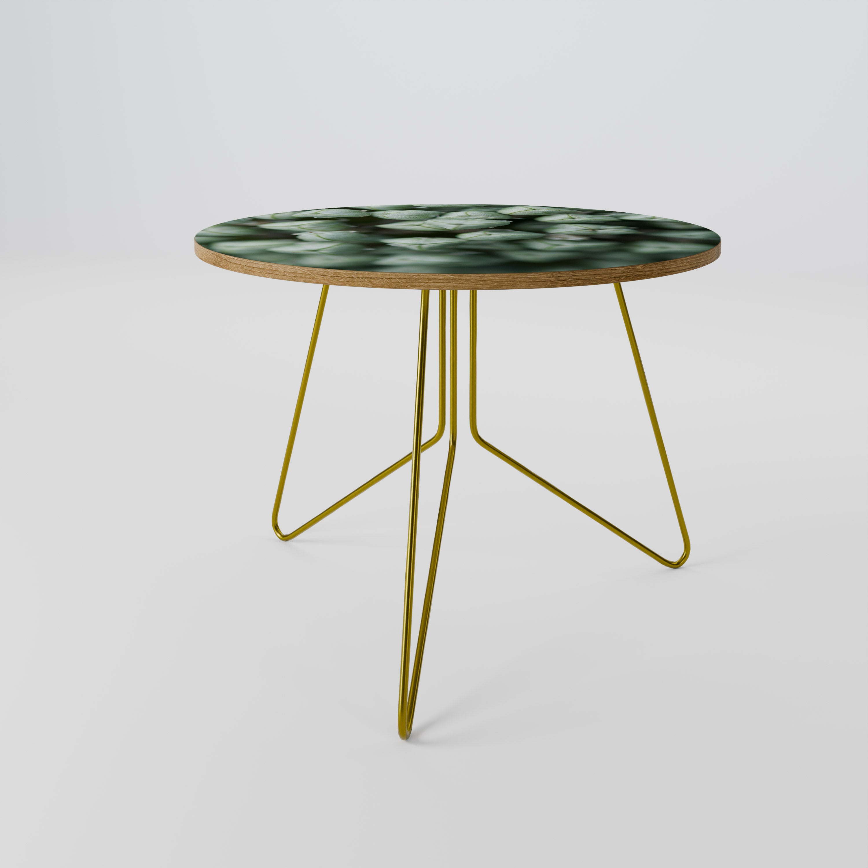 TEXTURED GREEN TIDBITS Τραπεζάκι σαλονιού
