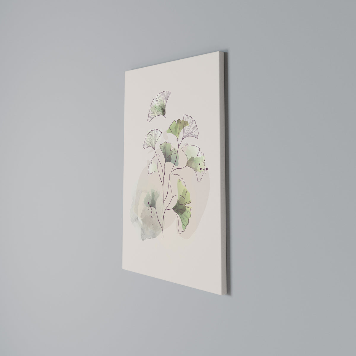 FOLIAGE REVERIE Vertical Canvas Print