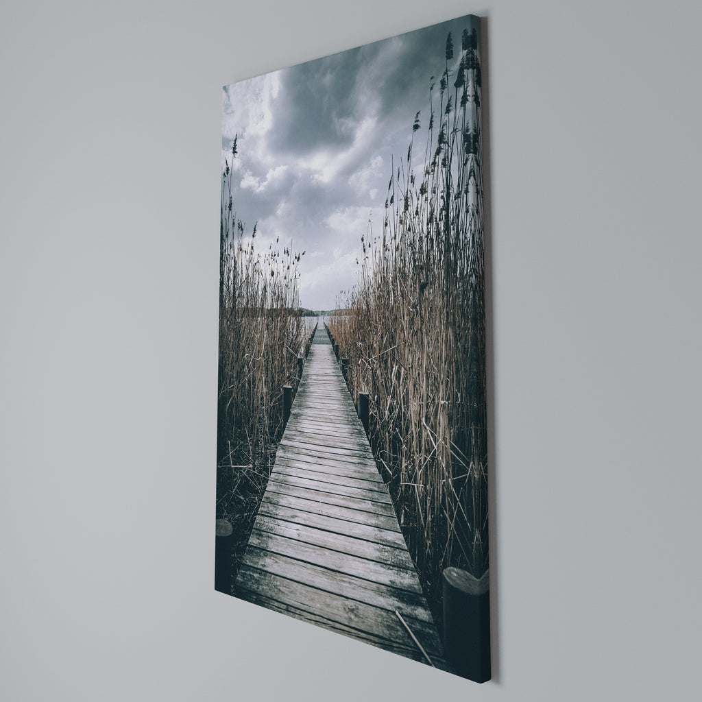 GAZE INTO STILLNESS Κατακόρυφος Πίνακας σε Καμβά