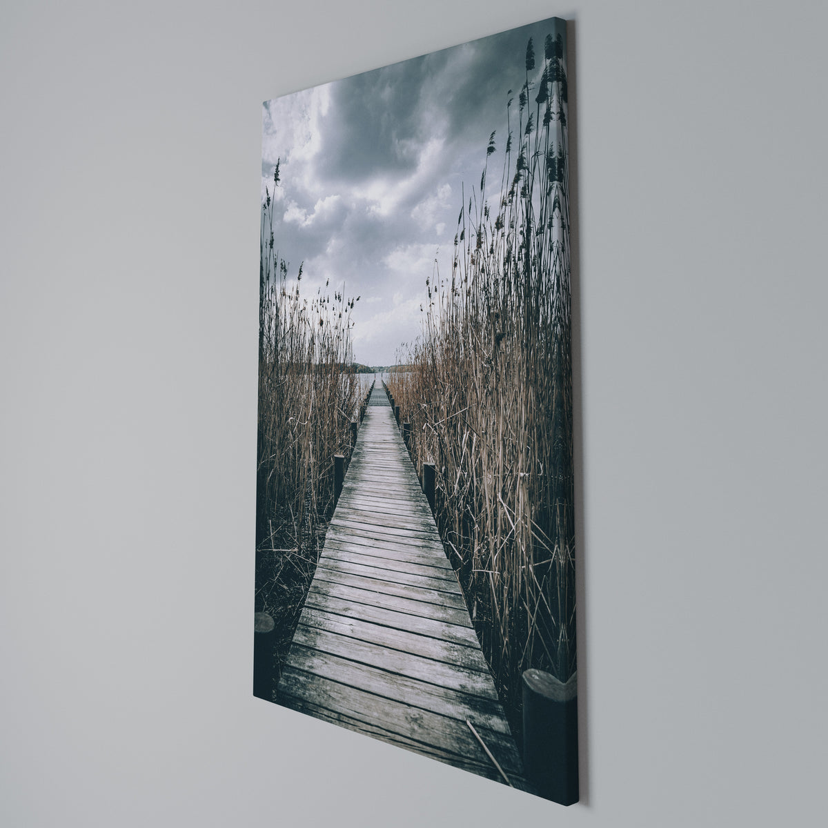 GAZE INTO STILLNESS Κατακόρυφος Πίνακας σε Καμβά