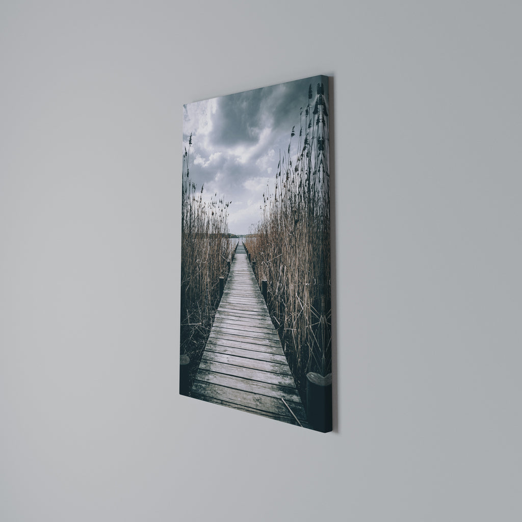 GAZE INTO STILLNESS Κατακόρυφος Πίνακας σε Καμβά