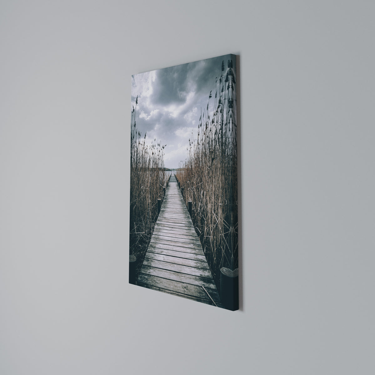 GAZE INTO STILLNESS Κατακόρυφος Πίνακας σε Καμβά