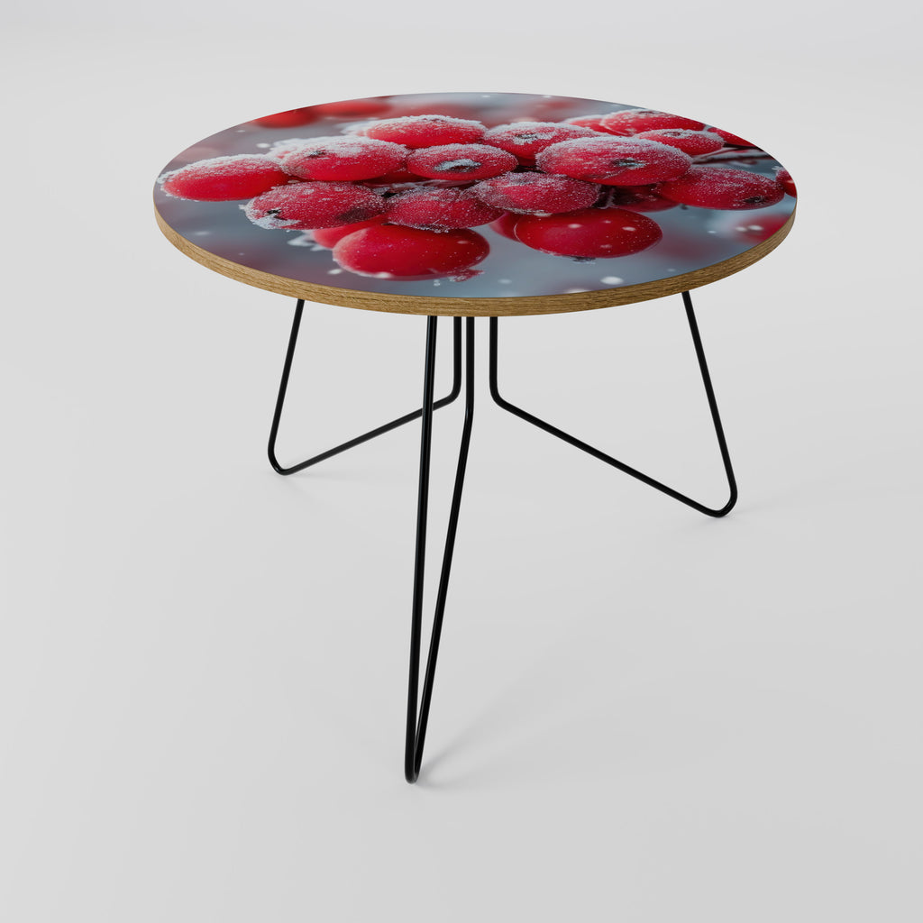 WINTER'S CRIMSON TREASURES Coffee Table