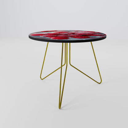 WINTER'S CRIMSON TREASURES Coffee Table