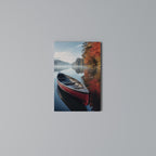 BOAT OF TRANQUILITY Vertical Canvas Print