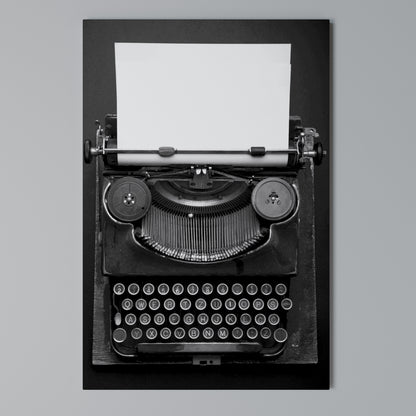 TYPEWRITER SYMPHONY Κατακόρυφος Πίνακας σε Καμβά