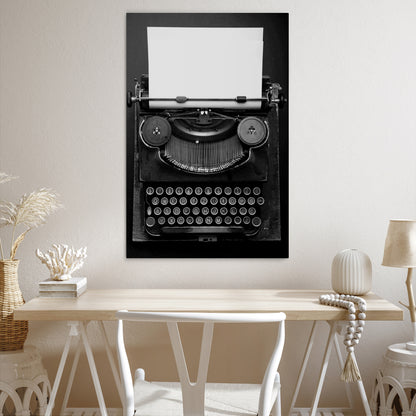 TYPEWRITER SYMPHONY Κατακόρυφος Πίνακας σε Καμβά