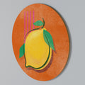 LUSCIOUS LEMON Round Wall Art
