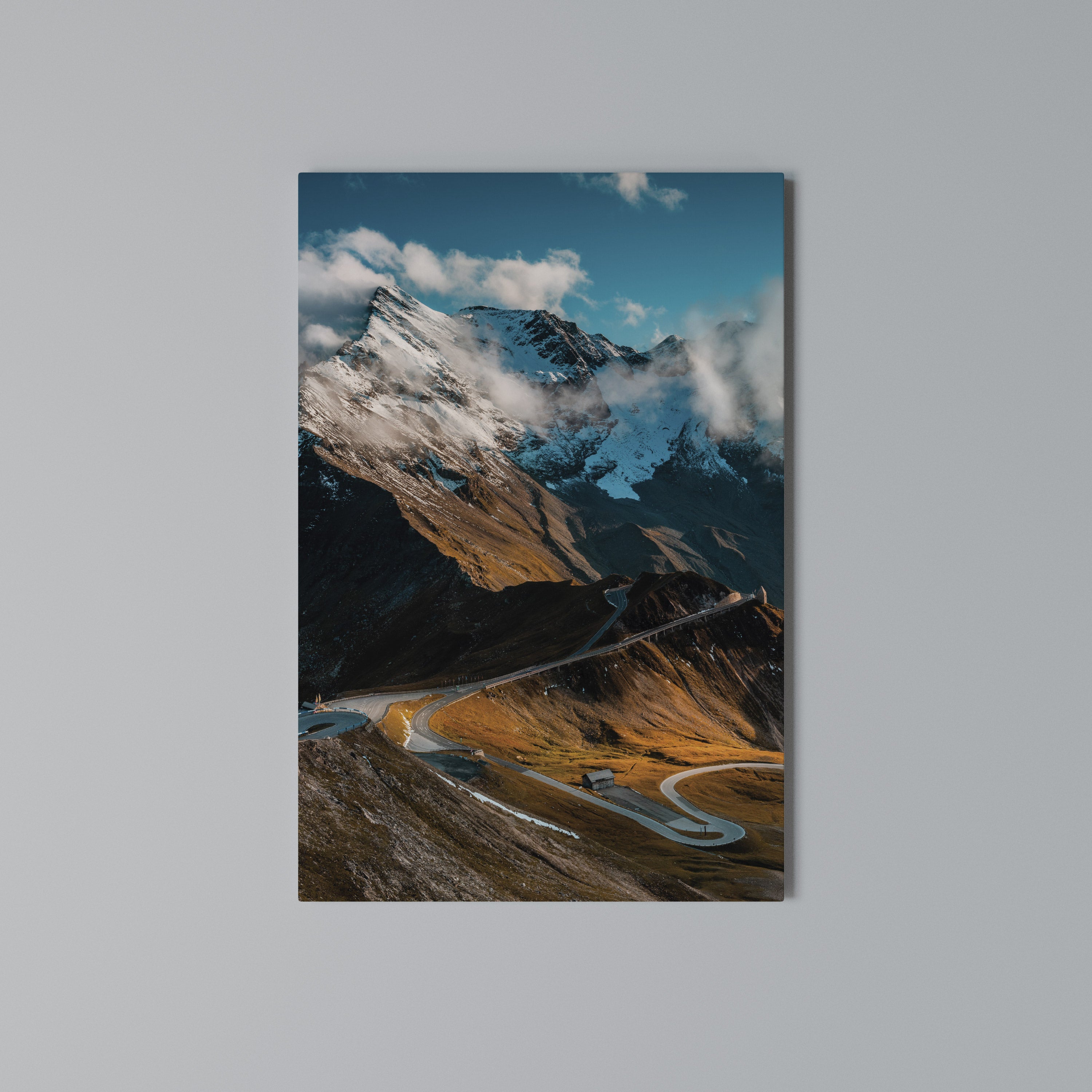 MOUNTAIN SERPENTINE Vertical Canvas Print