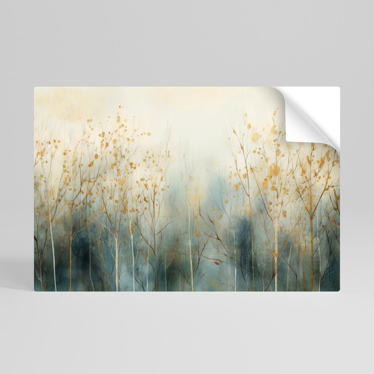 GLEAMING ASPECTS OF FALL Poster Orizzontale Adesivo