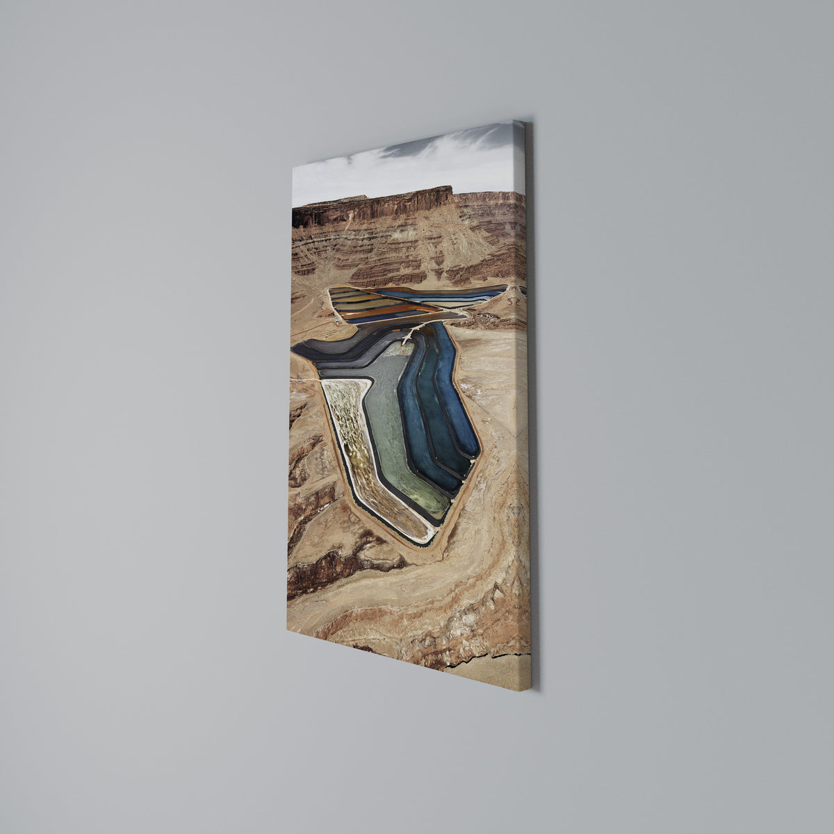 HARMONY IN LAYERS Vertical Canvas Print