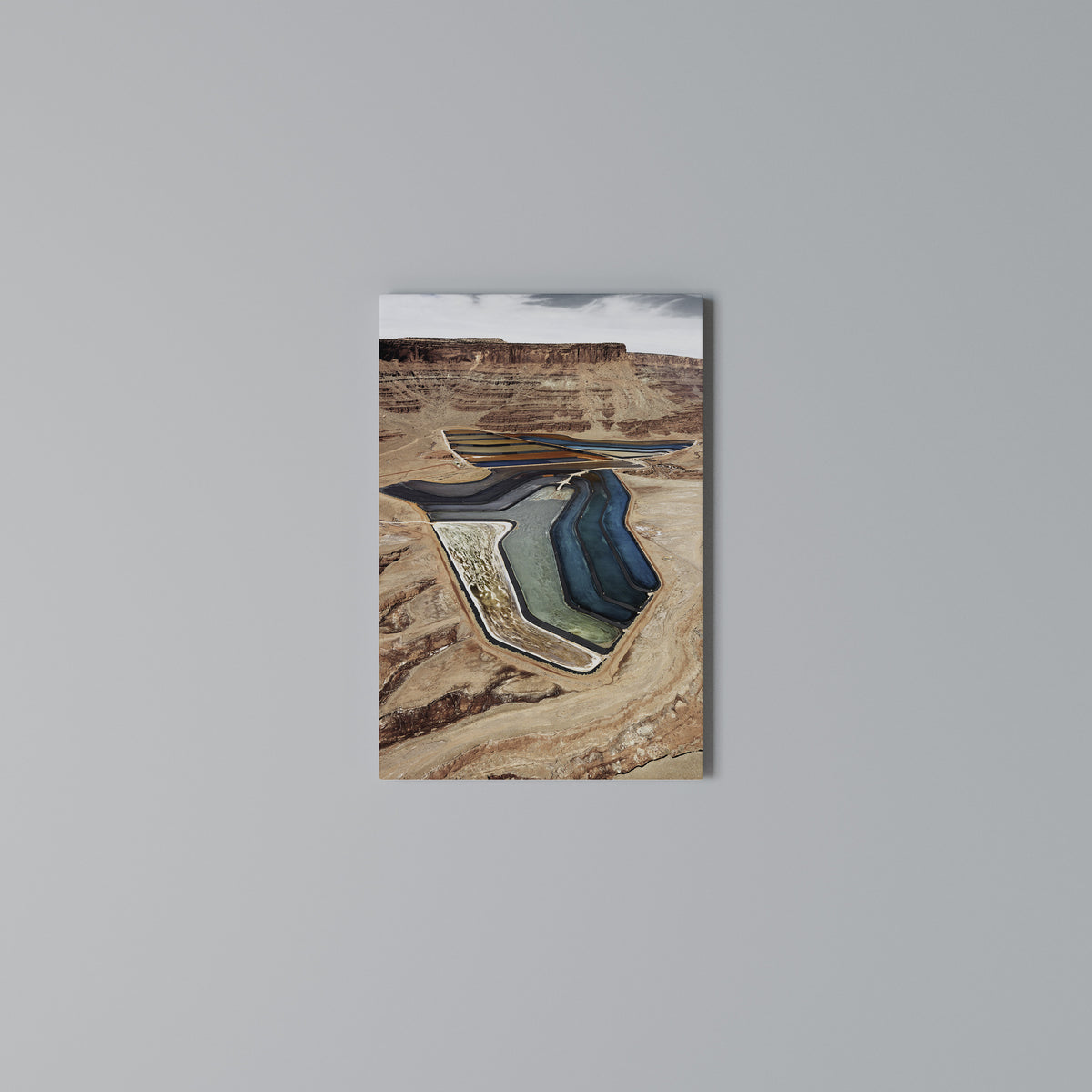 HARMONY IN LAYERS Vertical Canvas Print