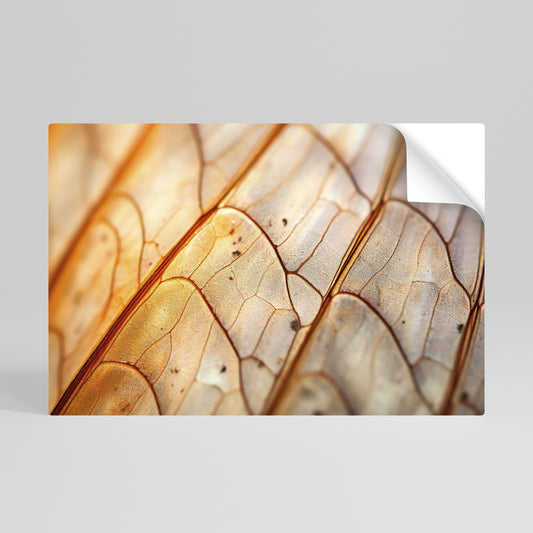 ELEGANT VEINING Póster adhesivo horizontal
