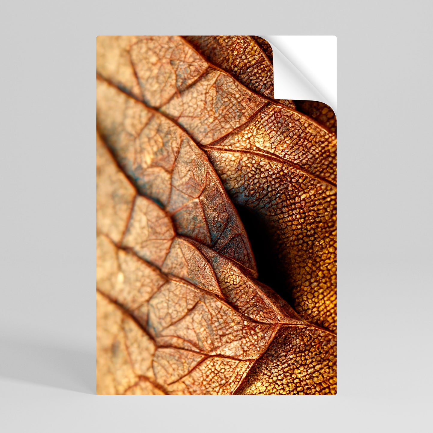RUSTIC TEXTURE STUDY Peel and Stick Vertical Poster