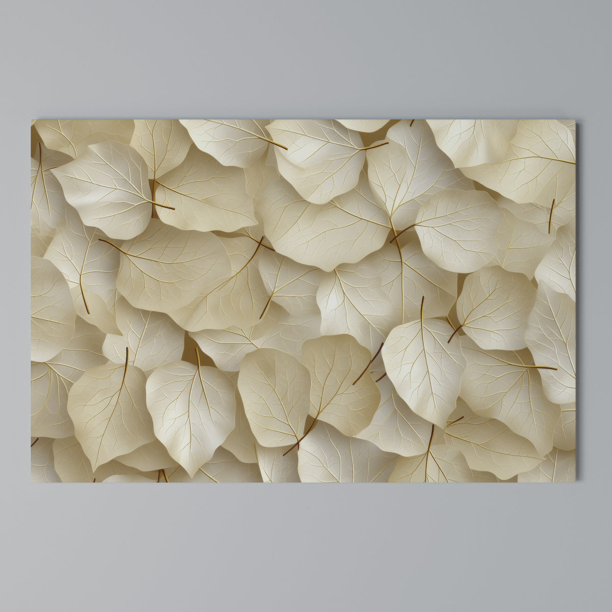 VELLUM LEAF SYMPHONY Horizontal Canvas Print