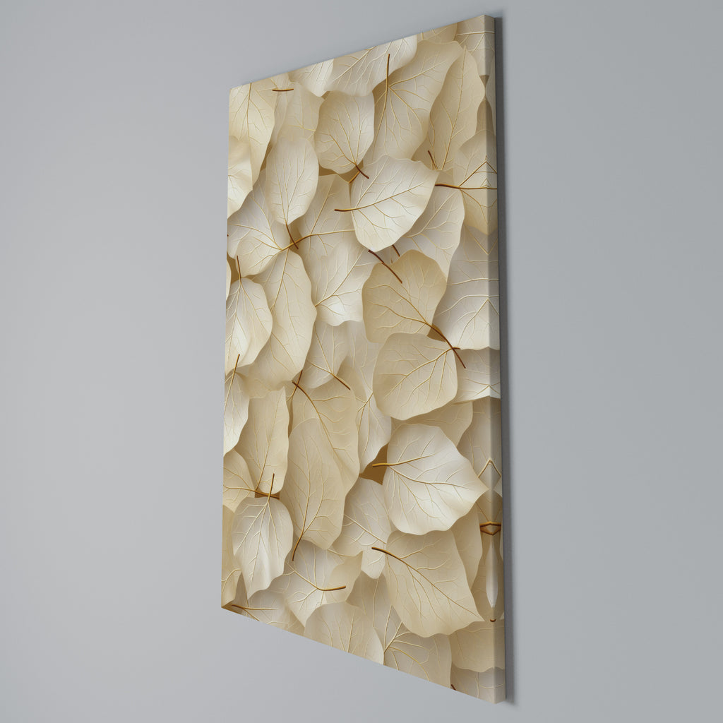 VELLUM LEAF SYMPHONY Quadro em tela vertical