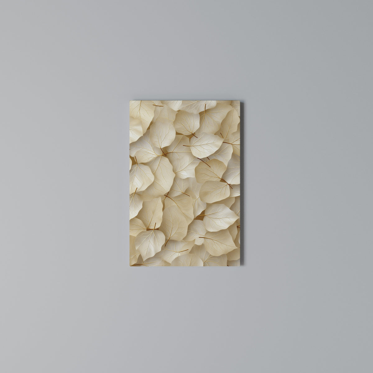 VELLUM LEAF SYMPHONY Quadro em tela vertical