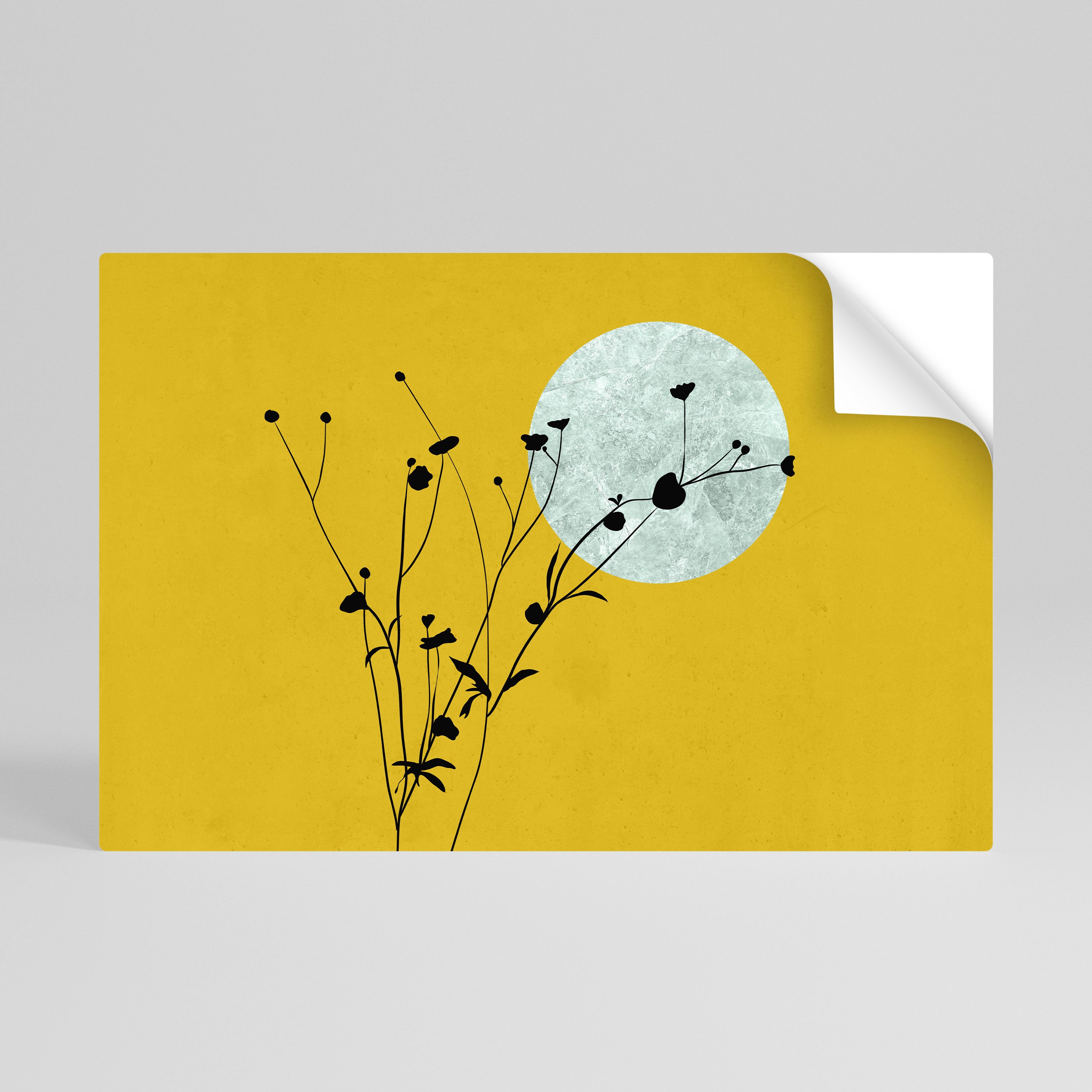 RISE IN THE LIGHT Självhäftande Horisontell Poster