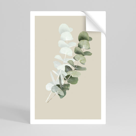 TRANSLUCENT NATURE Poster Verticale Adesivo