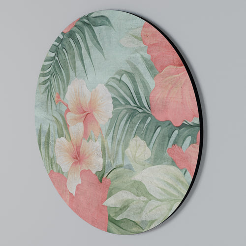 HAWAIIAN SPIRIT Round Wall Art