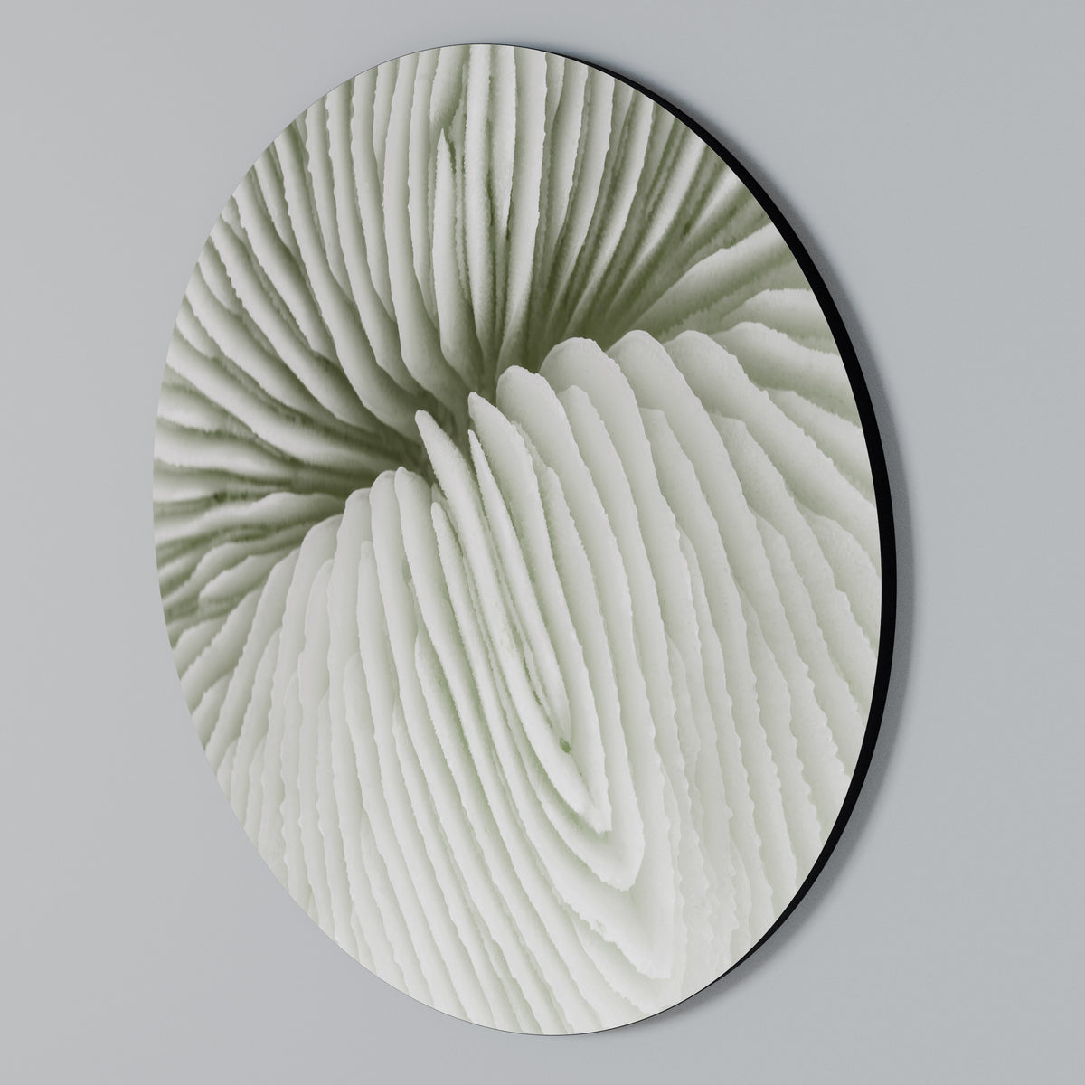 NATURE'S SYMMETRY Στρογγυλός πίνακας ζωγραφικής