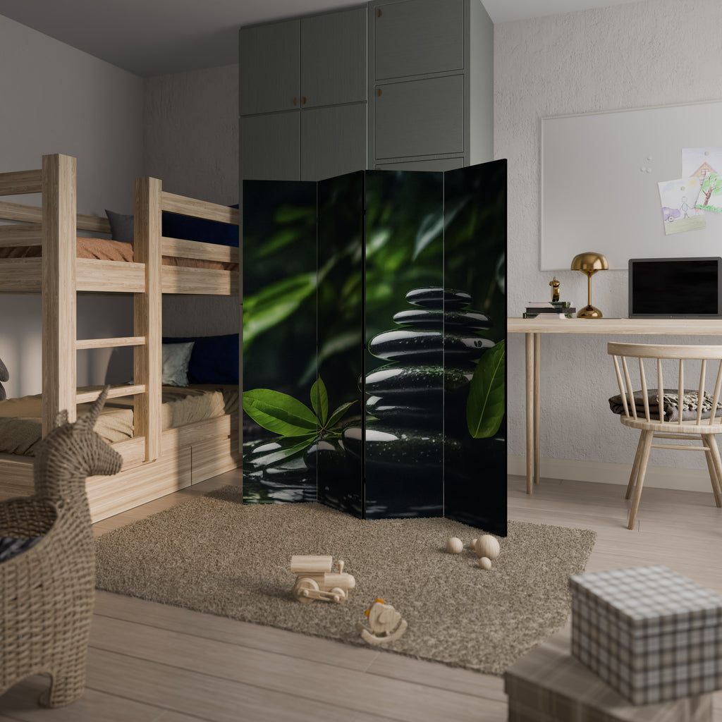 HARMONY STONES 4-teiliger Paravent