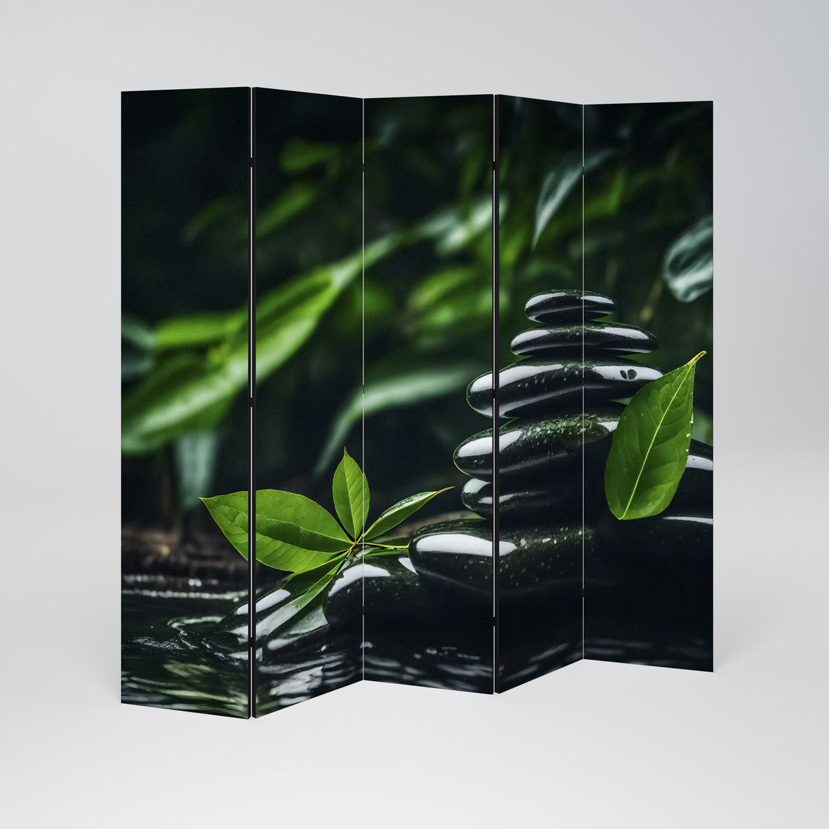 HARMONY STONES 5-teiliger Paravent