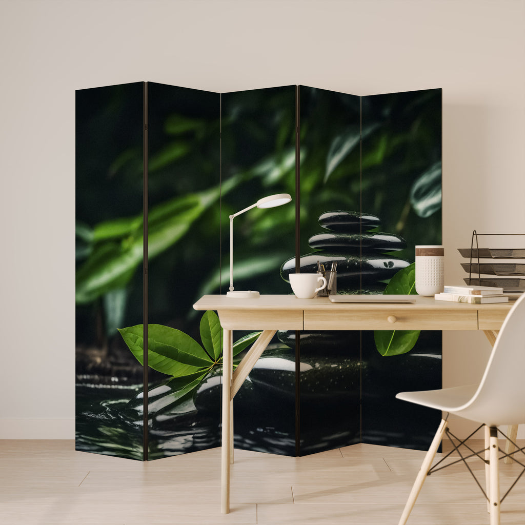 HARMONY STONES Παραβάν με 5 πάνελ