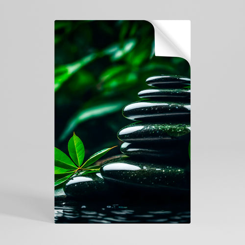 HARMONY STONES Selbstklebendes Poster - Hochformat