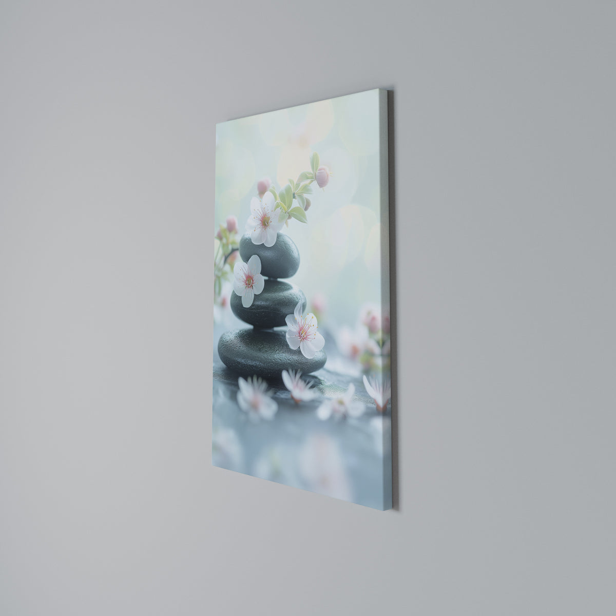 MINDFUL MOMENTS Cuadro en lienzo vertical