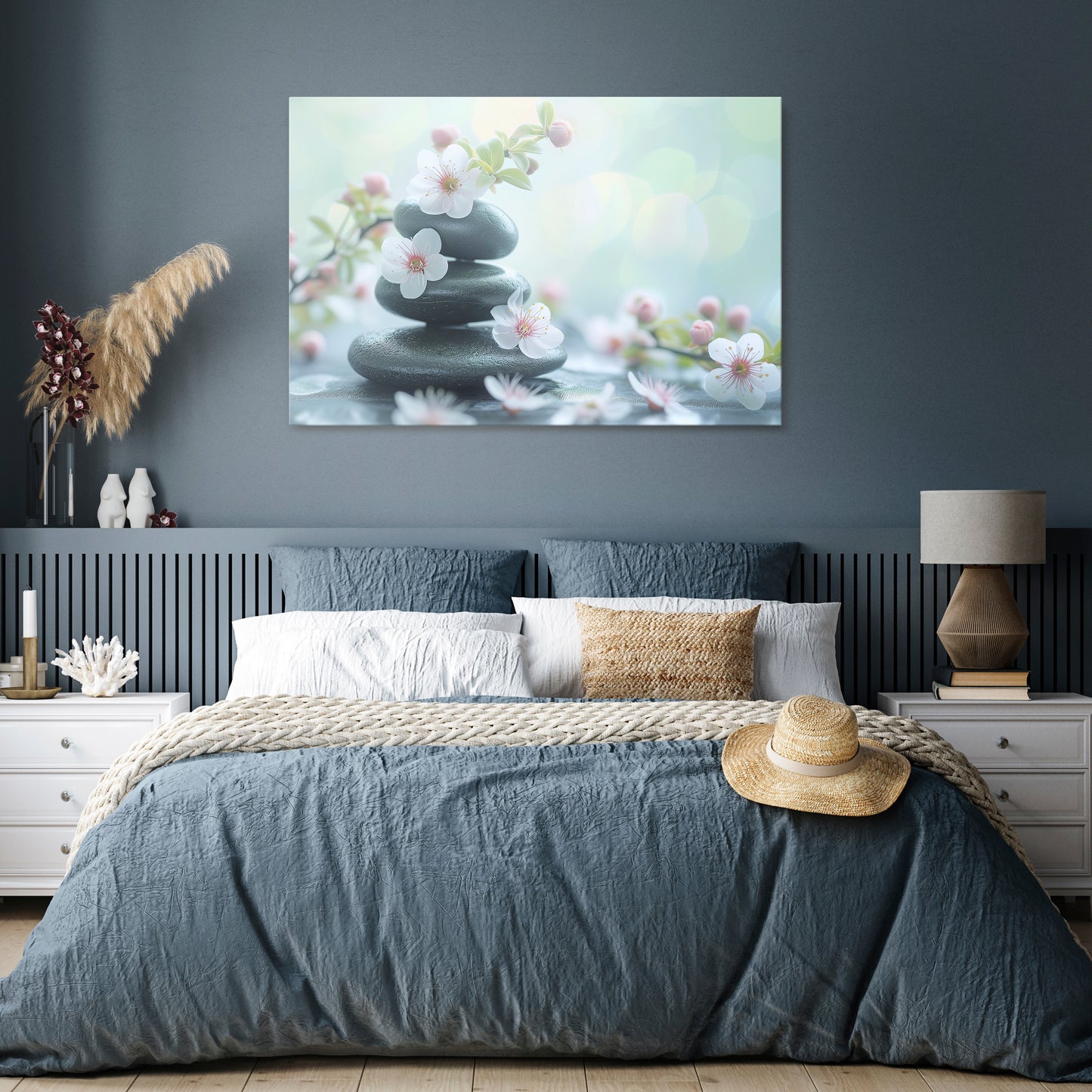 MINDFUL MOMENTS Horizontal Canvas Print