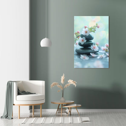 MINDFUL MOMENTS Cuadro en lienzo vertical