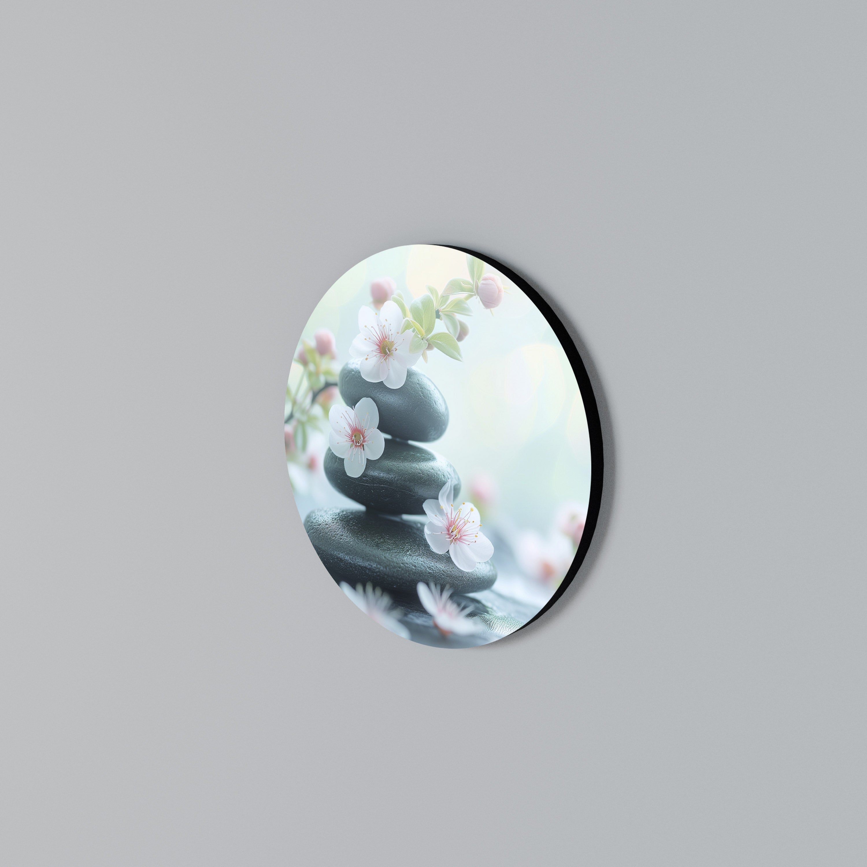 MINDFUL MOMENTS Round Wall Art