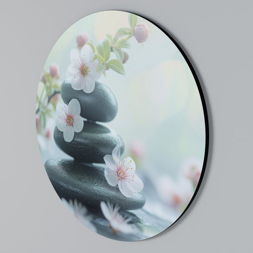 MINDFUL MOMENTS Στρογγυλός πίνακας ζωγραφικής