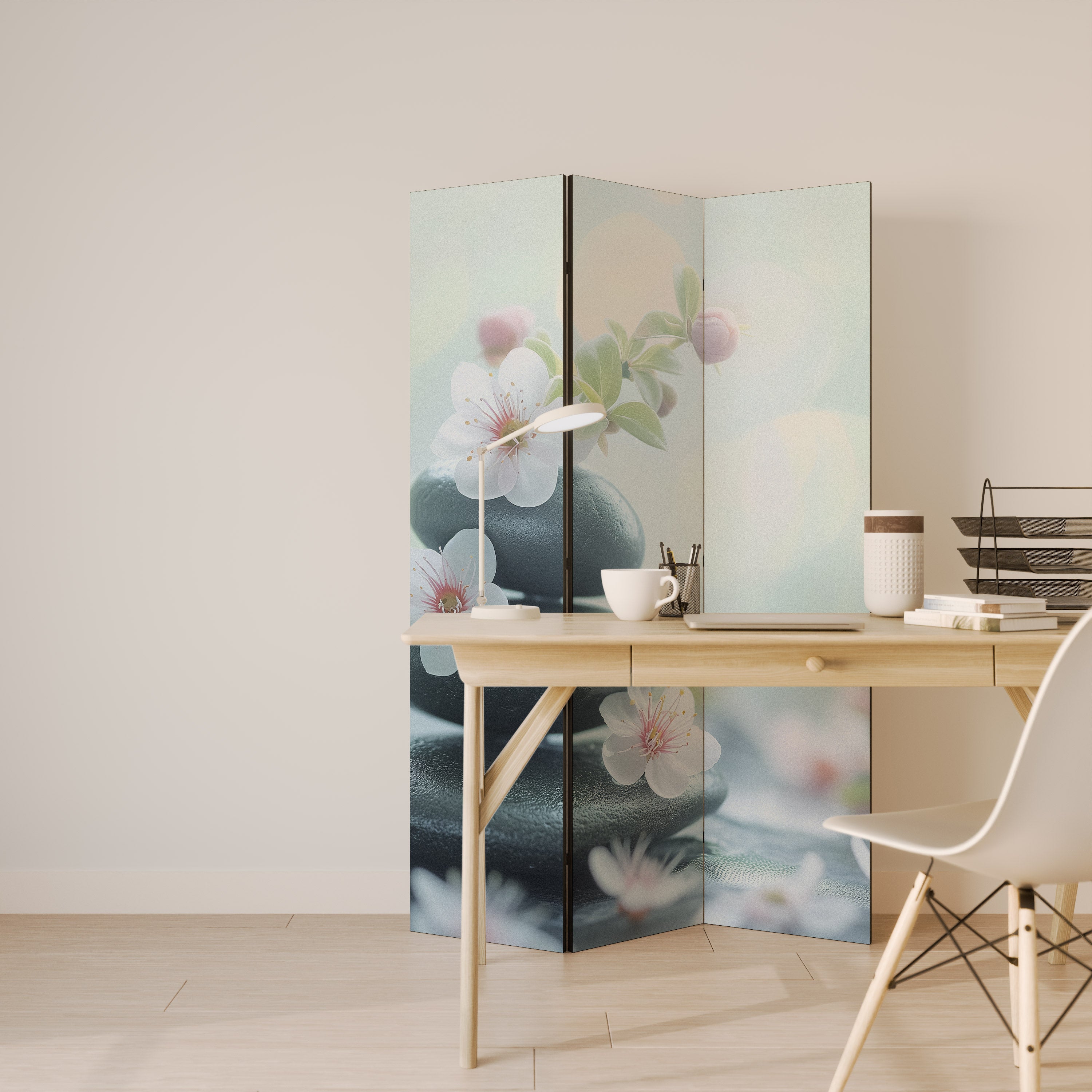 MINDFUL MOMENTS 3-Panel Room Divider