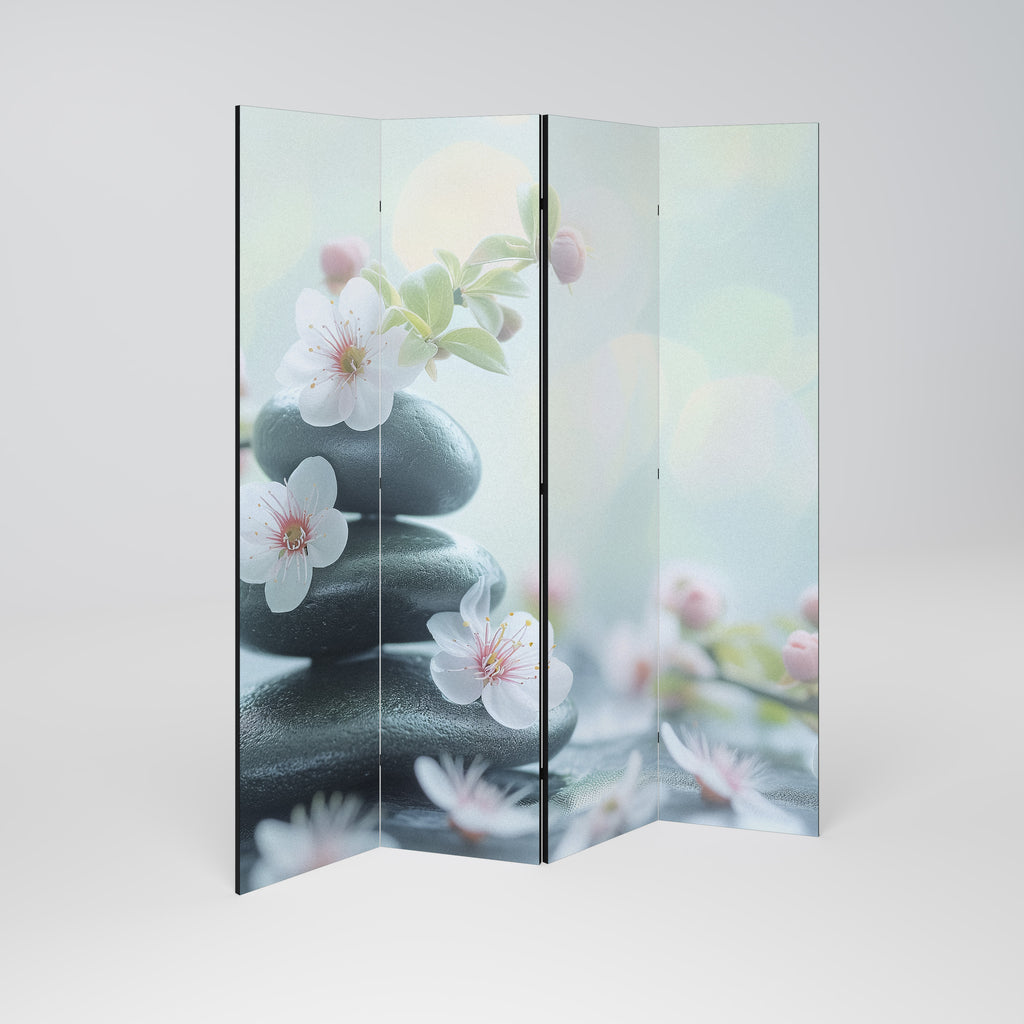MINDFUL MOMENTS 4-Panel Room Divider