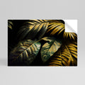 ENIGMATIC FOLIAGE TWILIGHT Peel and Stick Horizontal Poster