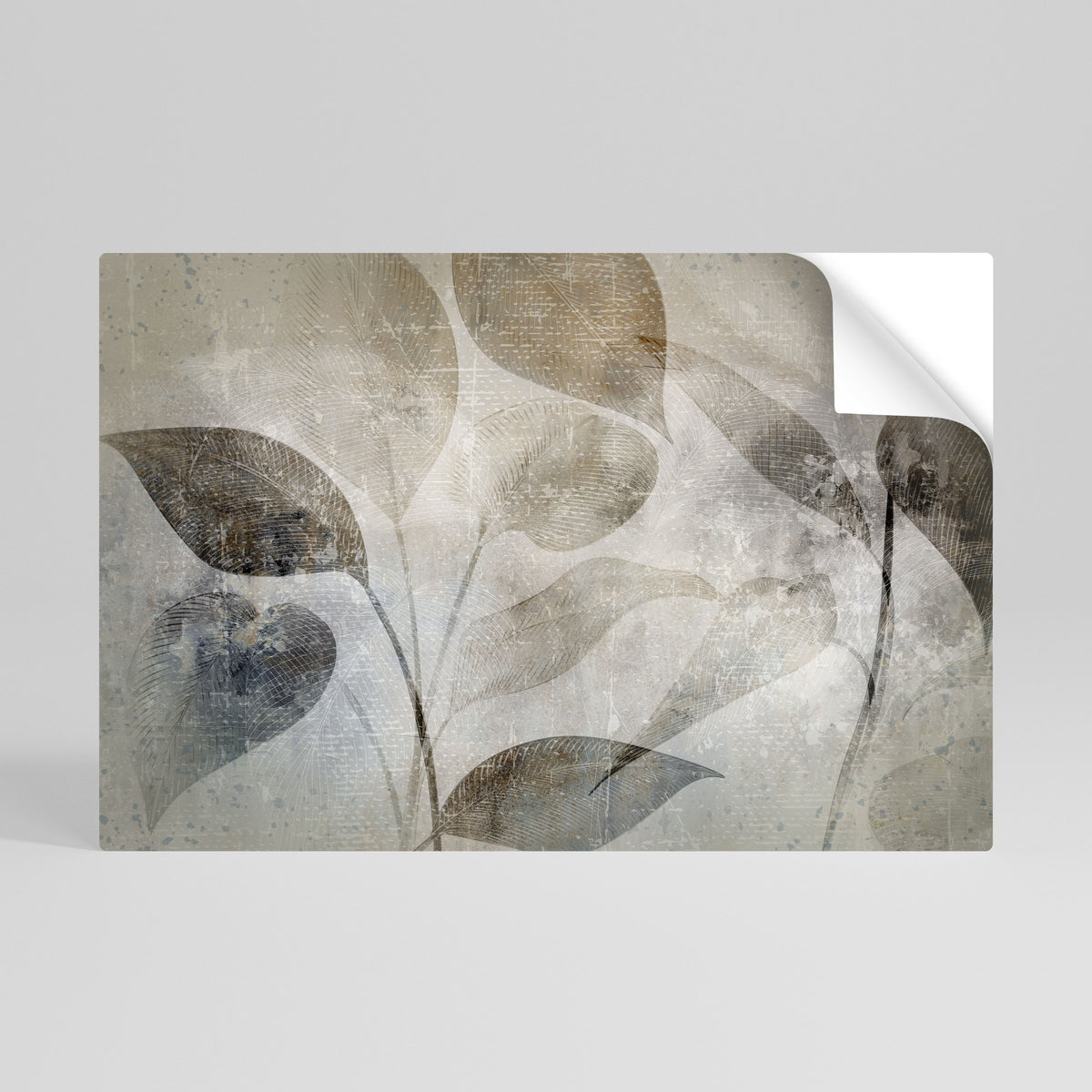 SERENE BOTANICAL HARMONY Póster adhesivo horizontal