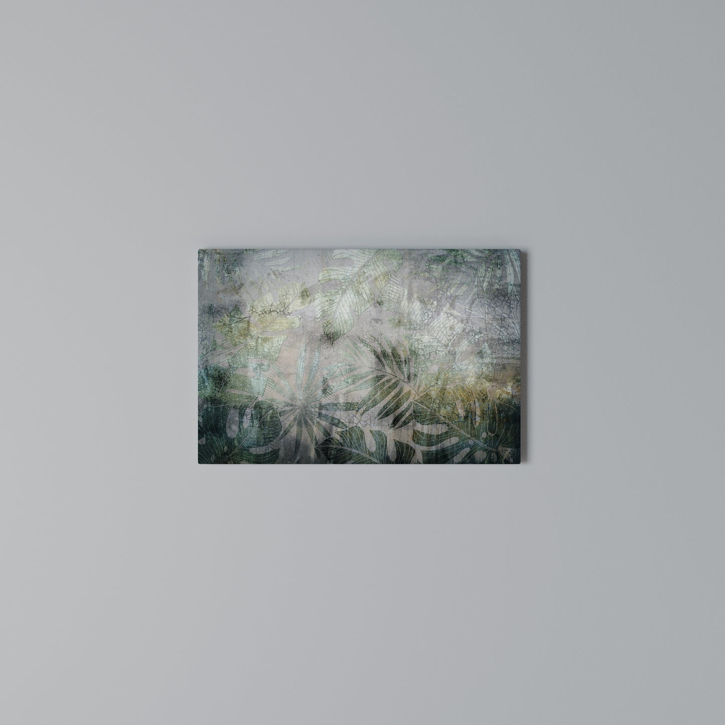 HARMONY IN GREENERY Horizontal Canvas Print