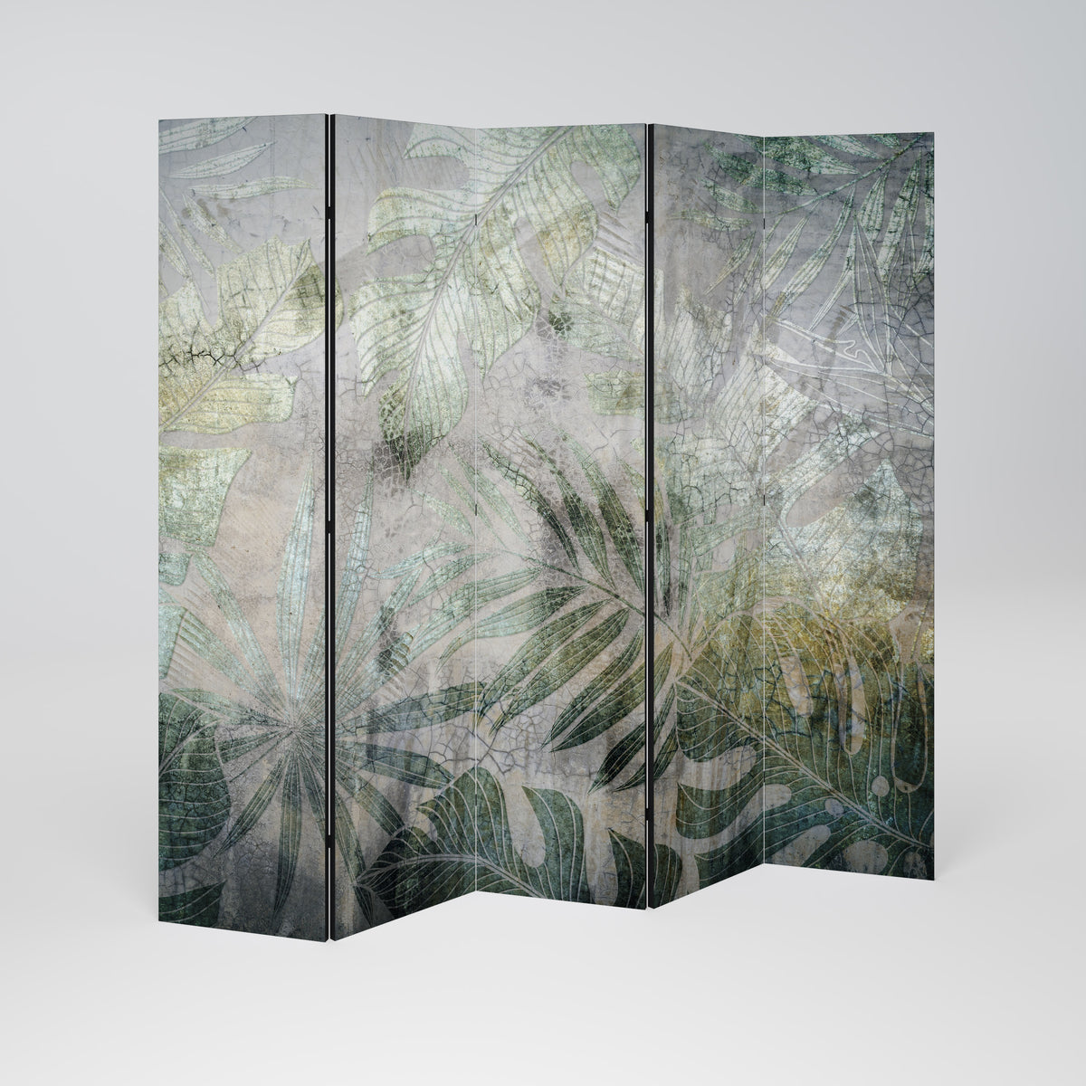 HARMONY IN GREENERY 5-teiliger Paravent