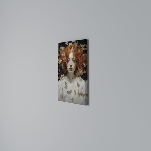 BUTTERFLY DREAMS Vertical Canvas Print