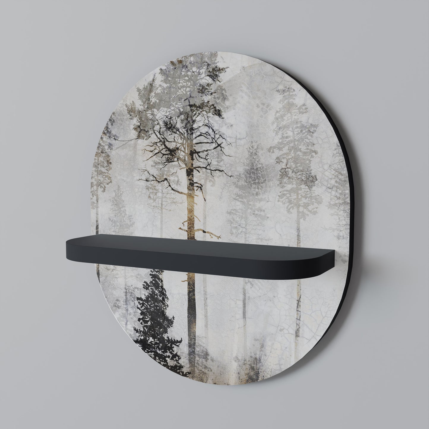 FADE IN THE TREES Art Shelf