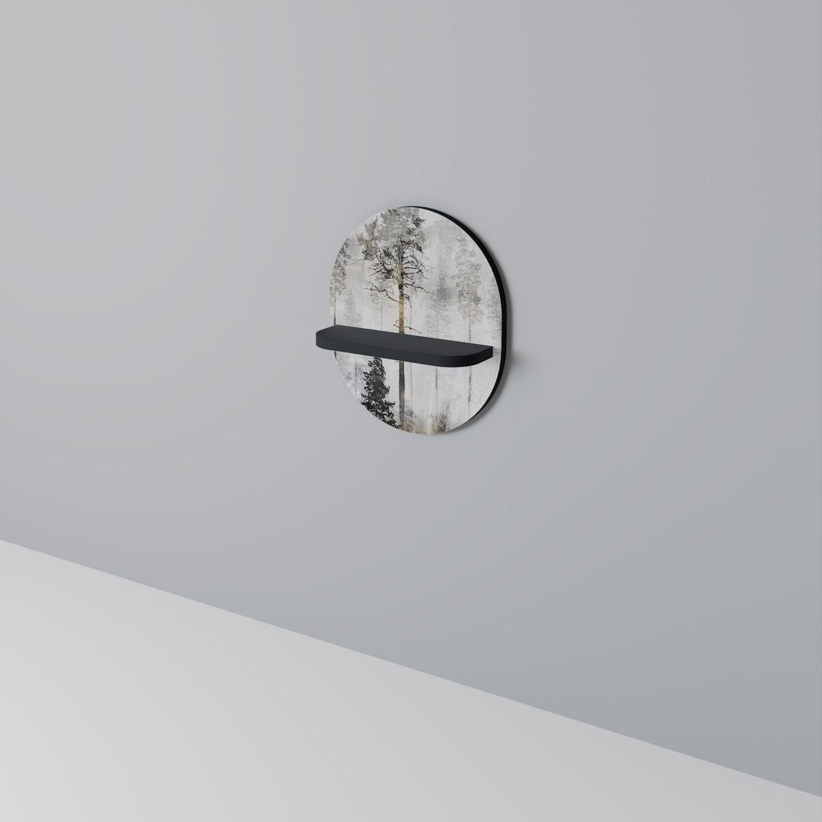 FADE IN THE TREES Art Shelf