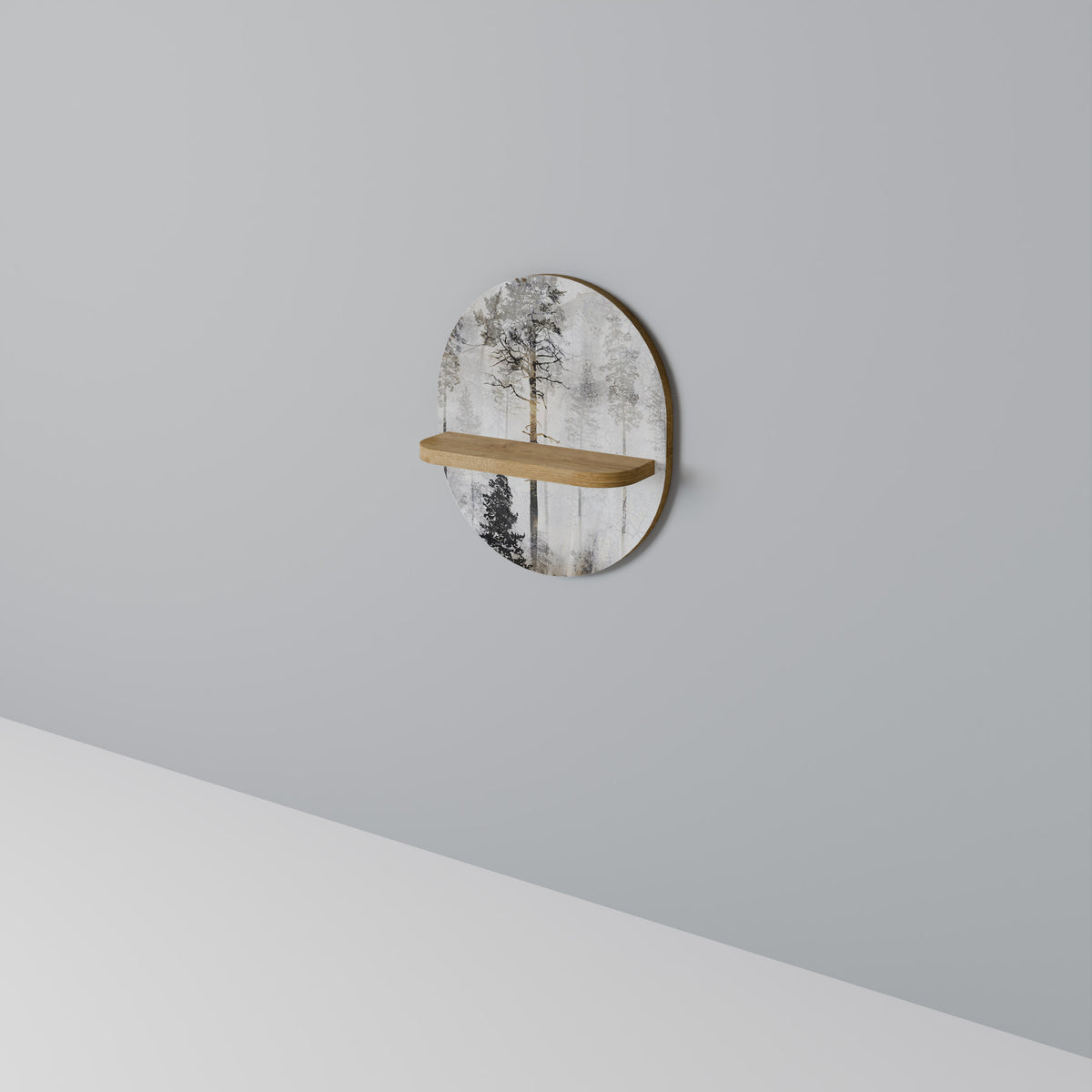 FADE IN THE TREES Art Shelf