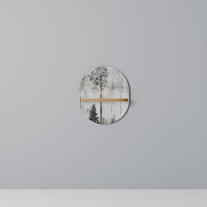 FADE IN THE TREES Art Shelf