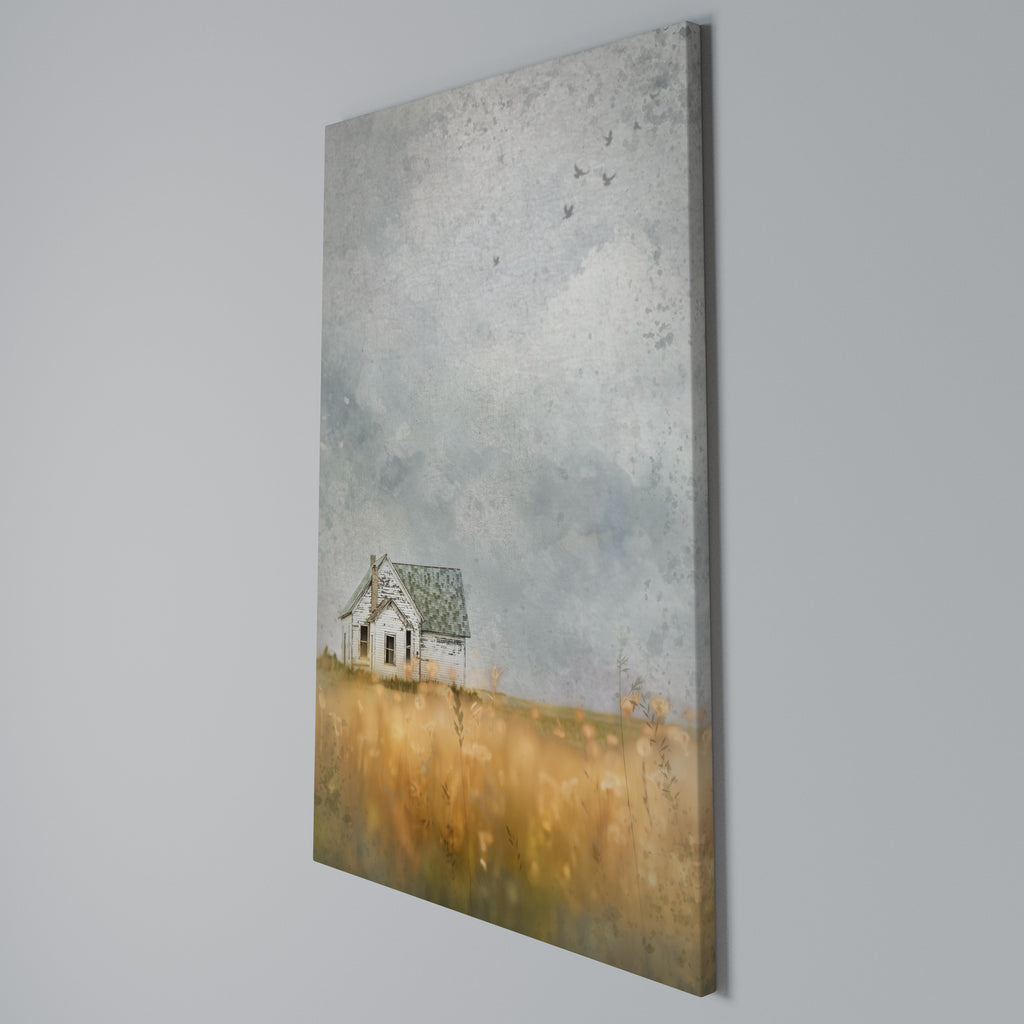 FIELDS OF FADING LIGHT Quadro em tela vertical