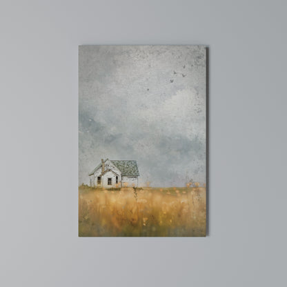 FIELDS OF FADING LIGHT Vertical Canvas Print